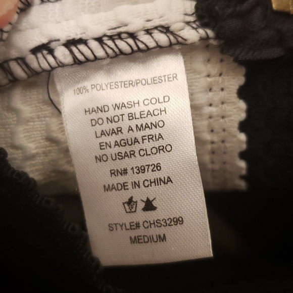 Honey punch black and white stripe skirt - Picture 5 of 6